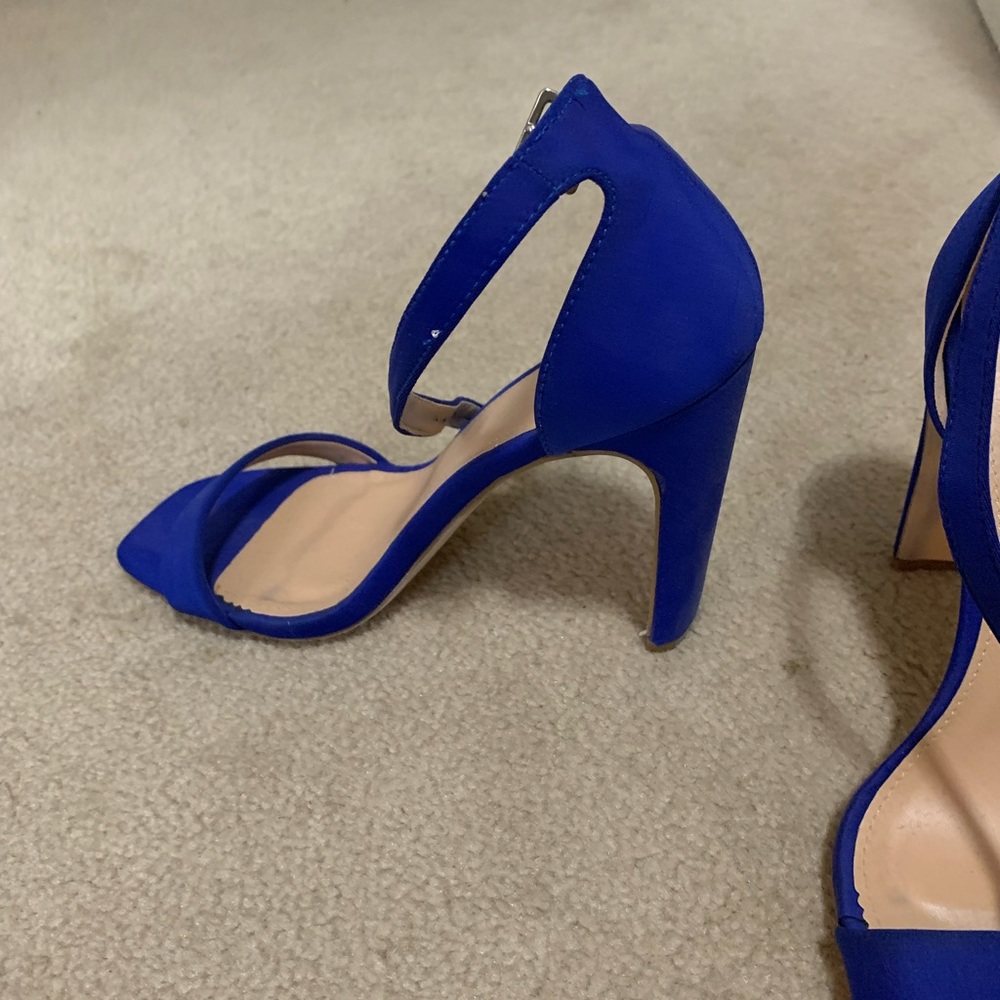 Blue heels